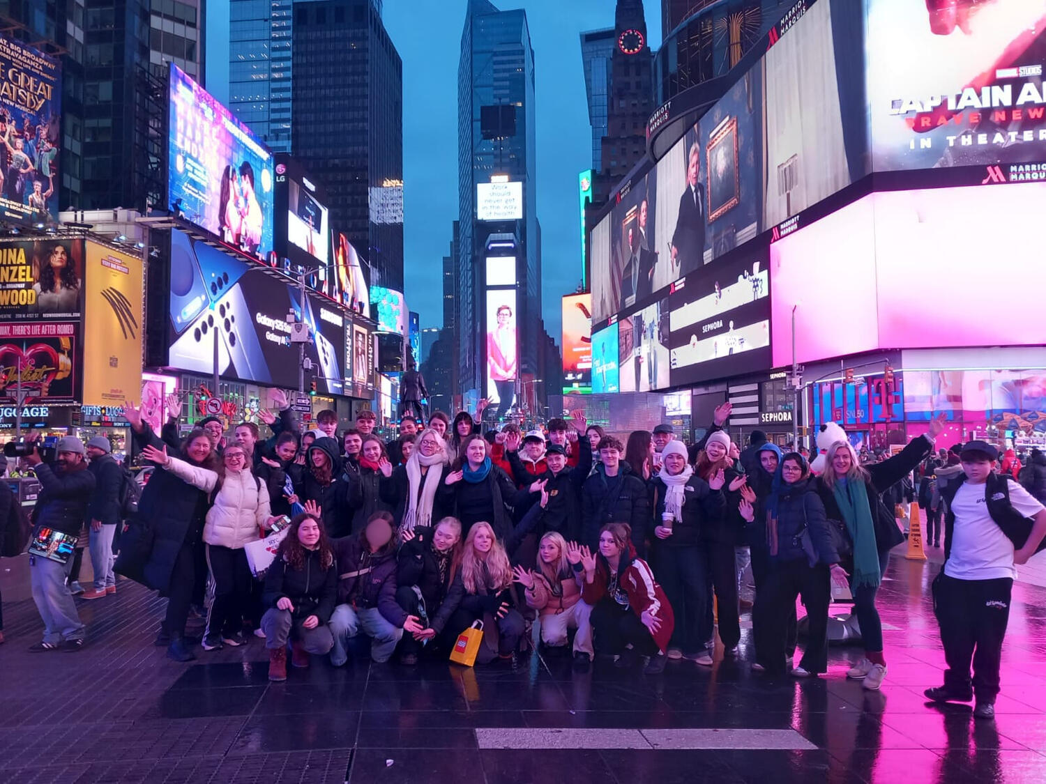 Sidcot School New York Art and Drama trip