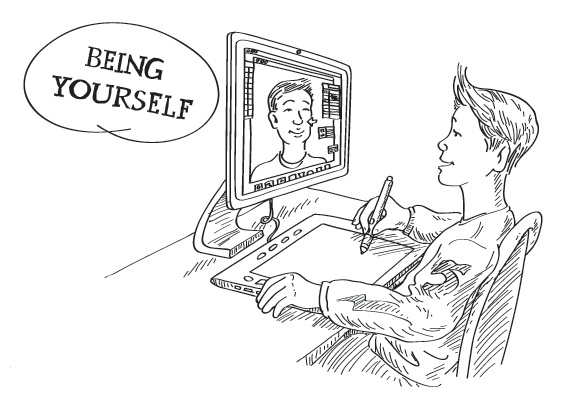 Being yourself