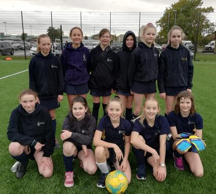 U12 North Somerset Football Tournament - Sidcot Girls Team