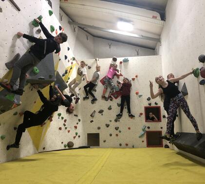 indoor climbing