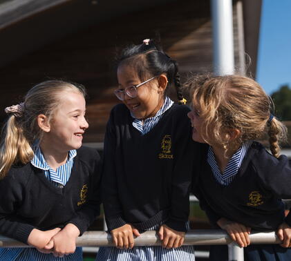 independent junior school children