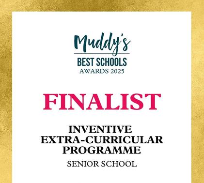 Sidcot named as finalist in the Muddy Stilettos Best Schools Awards