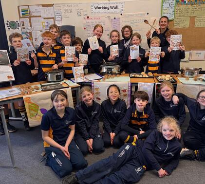 J5 Students Food Bank Talk