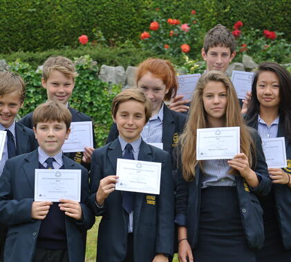 Brilliant Maths pupils at Sidcot Junior School