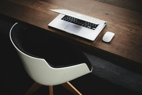 desk used by someone writing a UCAS personal statement
