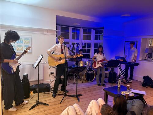 Jam Night in Wing House at Sidcot